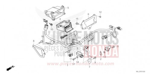 IMPIANTO AIRBAG GL1800DAP di 2023